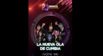 La Nueva Ola de Cumbia goza de dos nominaciones en Premios Juventud 2026