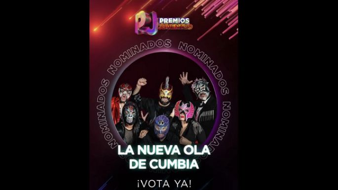 La Nueva Ola de Cumbia goza de dos nominaciones en Premios Juventud 2026