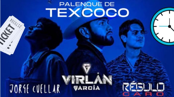Virlán García y Régulo Caro en el Palenque de Texcoco 2026: ¿A qué hora empieza el concierto HOY 31 de julio en el EDOMEX y cómo llegar?