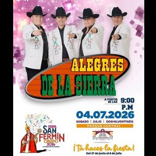 Alegres de la Sierra siguen sumando éxitos