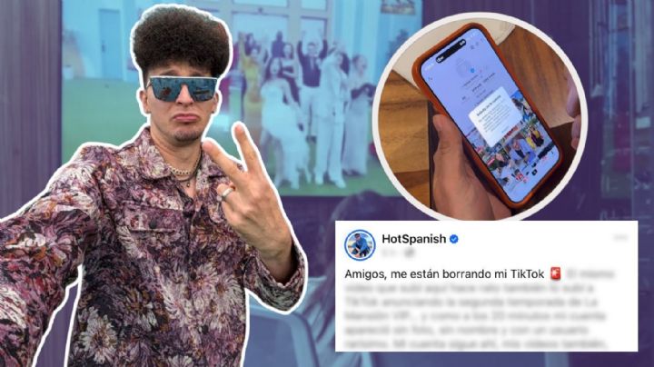 HotSpanish denuncia que le hackearon su cuenta de TikTok tras anunciar la segunda temporada de La Mansión VIP | FOTO