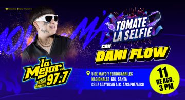 Tómate la selfie con Dani Flow