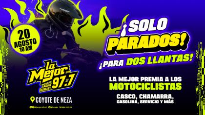 Solo Parados ¡Para dos llantas!