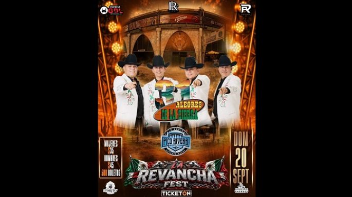 Alegres de la Sierra harán vibrar La Revancha Fest