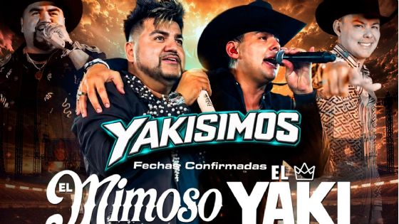 El Mimoso y El Yaki anuncian nuevas fechas y ciudades para su gira “Yakisimos”, ¿Cuándo y dónde?