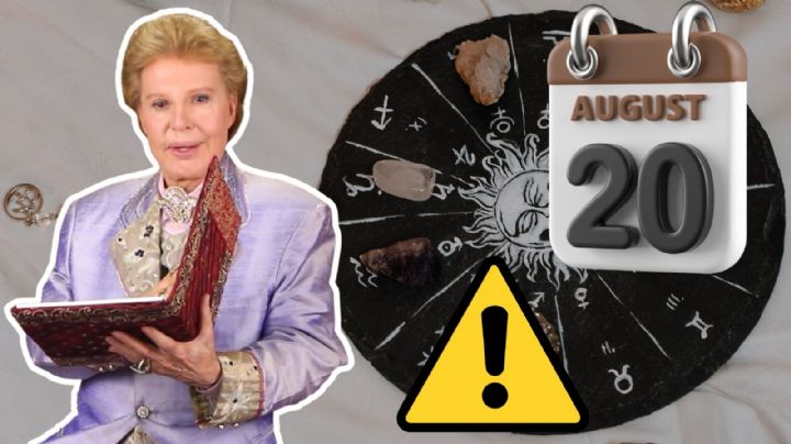 Horóscopo HOY 20 de agosto: La advertencia URGENTE de Walter Mercado para cada signo
