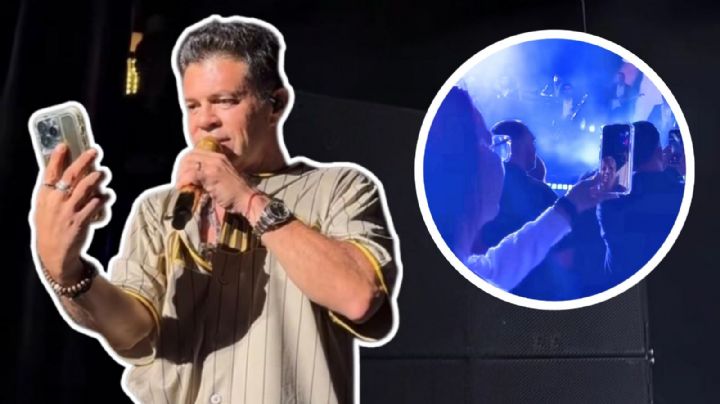 Jorge Medina sorprende al hacer videollamada con una fan en pleno concierto; así se vivió el momento | VIDEO