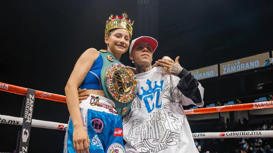 Camila Zamorano mantiene el invicto y retiene el título mundial en SLP con el apoyo de Santa Fe Klan