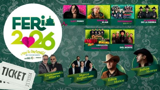Feria Nacional Potosina 2026: Cartelera completa de artistas que darán concierto esta semana
