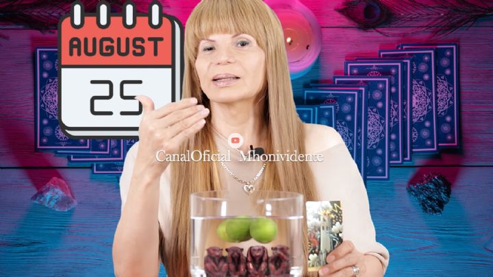 Cartas del Tarot de Mhoni Vidente: Conoce el mensaje URGENTE para cada signo HOY 25 de agosto