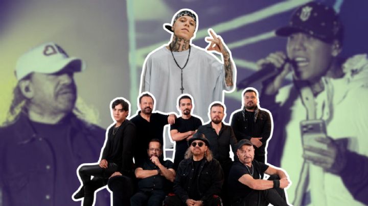 Santa Fe Klan sorprende al cantar junto a Los Acosta en la Feria Nacional Potosina 2026 | VIDEO