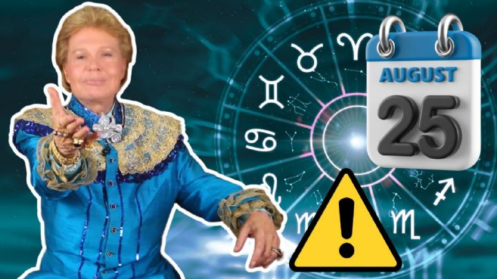 Horóscopo HOY 25 de agosto: La advertencia URGENTE de Walter Mercado para cada signo