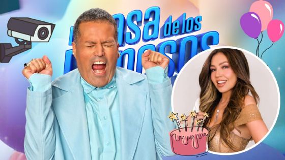 Thalía reacciona a la celebración de Aldo Rendón y Gema Garoa por su cumpleaños desde LCDLFM 2026