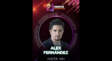 Alex Fernández competirá en una categoría de Premios Juventud 2026