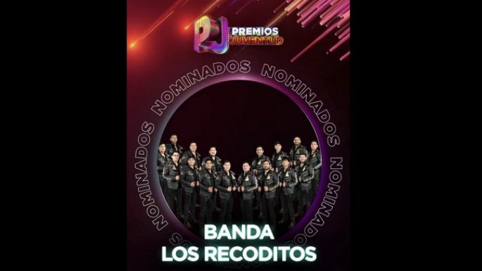 Llega nominación de Premios Juventud 2026 a Los Recoditos