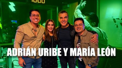 Adrián Uribe y María León en "El Club del Pie Izquierdo": Estreno y secretos en La Mejor