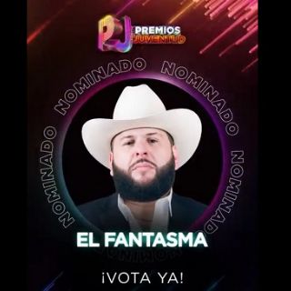 El Fantasma reafirma su éxito con una nominación de Premios Juventud