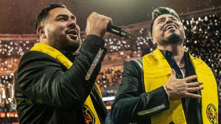 Banda MS sorprende al cantar en vivo en el partido de América vs. San Diego: Así fue el momento | VIDEO