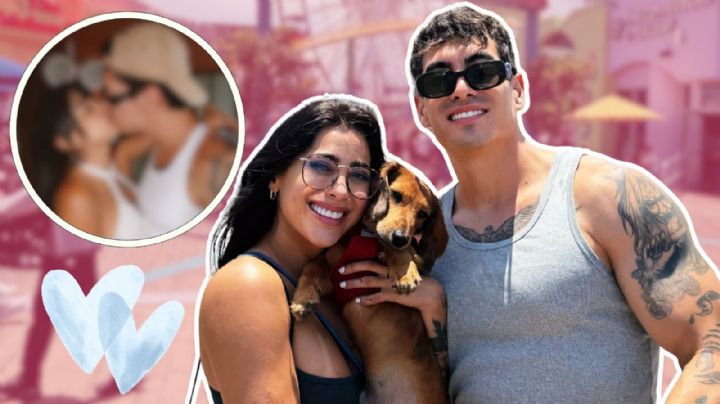 Kim Shantal y Suavecito publican FOTO dándose un beso y desatan teorías de supuesta boda