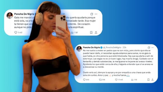 Gala Montes responde a los mensajes de preocupación de Poncho De Nigris y sorprende con nuevo look