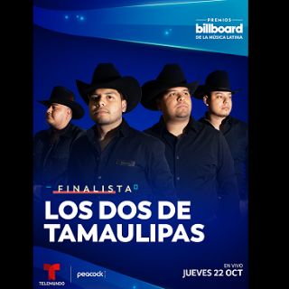 Los Dos de Tamaulipas contenderán en Premios Billboard de la Música Latina