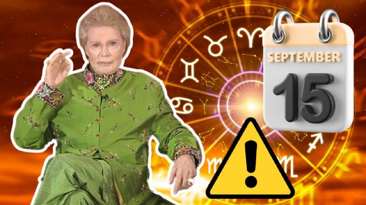 Horóscopo HOY 15 de septiembre: La advertencia URGENTE de Walter Mercado para cada signo
