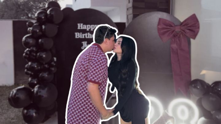 Así se vivió el festejo de Jhon Echeverry, esposo de Karely Ruiz: “Los cumplí muy feliz”