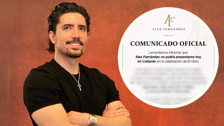 ¿Cuál es el estado de salud de Alex Fernández? El cantante canceló un concierto tras ser hospitalizado de emergencia