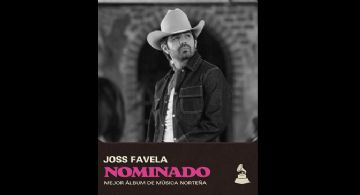 Joss Favela alcanza su sexta nominación al Latin Grammy