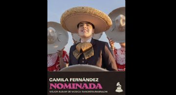 La Fernández celebra su primera nominación al Latin Grammy