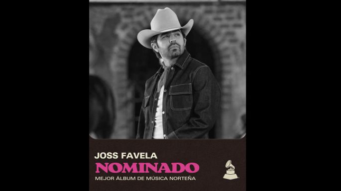 Joss Favela alcanza su sexta nominación al Latin Grammy