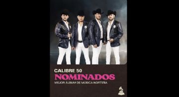 Calibre 50 recibe nominación al Latin Grammy