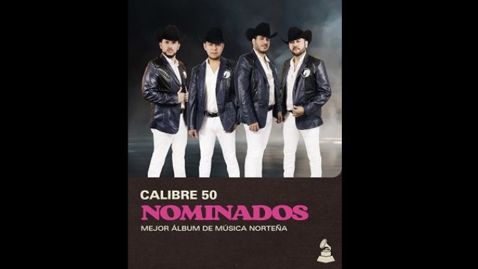 Calibre 50 recibe nominación al Latin Grammy