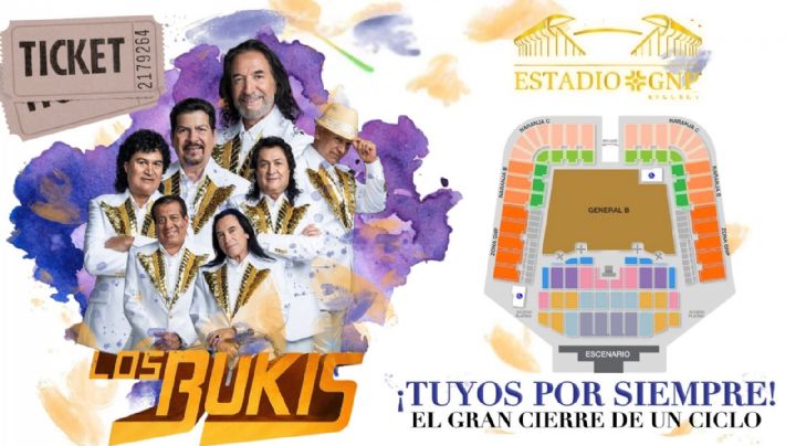 Los Bukis en el Estadio GNP Seguros 2026: Mapa y precio de los boletos para el concierto en CDMX