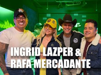 Rafa Mercadante e Ingrid Lazper revelan detalles de “Saque de Banda” y su amor al fútbol