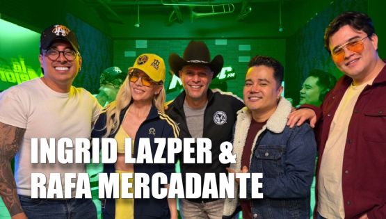 Rafa Mercadante e Ingrid Lazper revelan detalles de “Saque de Banda” y su amor al fútbol