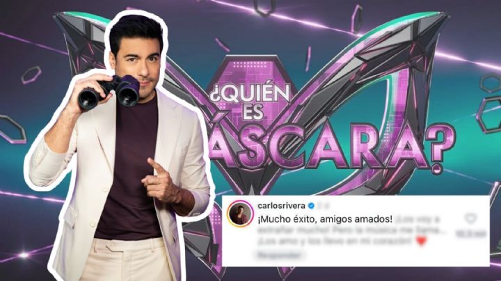Carlos Rivera se despide de “¿Quién es la Máscara?” y envía tierno mensaje a los nuevos investigadores