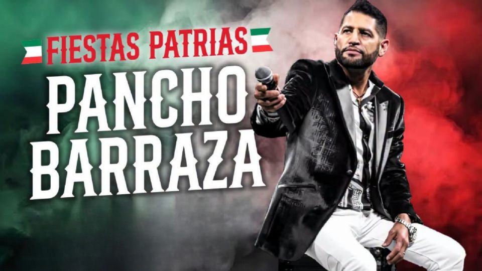Pancho Barraza encabeza concierto gratuito del 15 de septiembre en la Alcaldía Iztapalapa