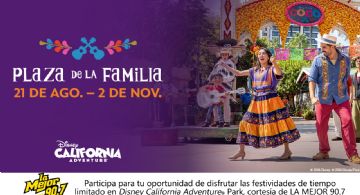 ¡La Mejor 90.7 te lleva a Disney!