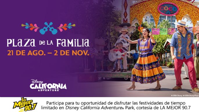 ¡La Mejor 90.7 te lleva a Disney!